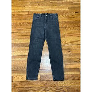 Liverpool Womens High-Rise Ankle Skinny Jeans Size 10/30 Gray Stretch Denim Pant